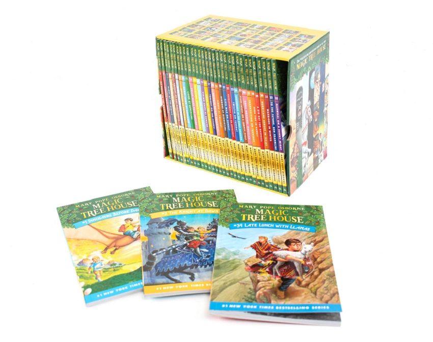 Magic Tree House 1-34 Box Set (34冊合售)